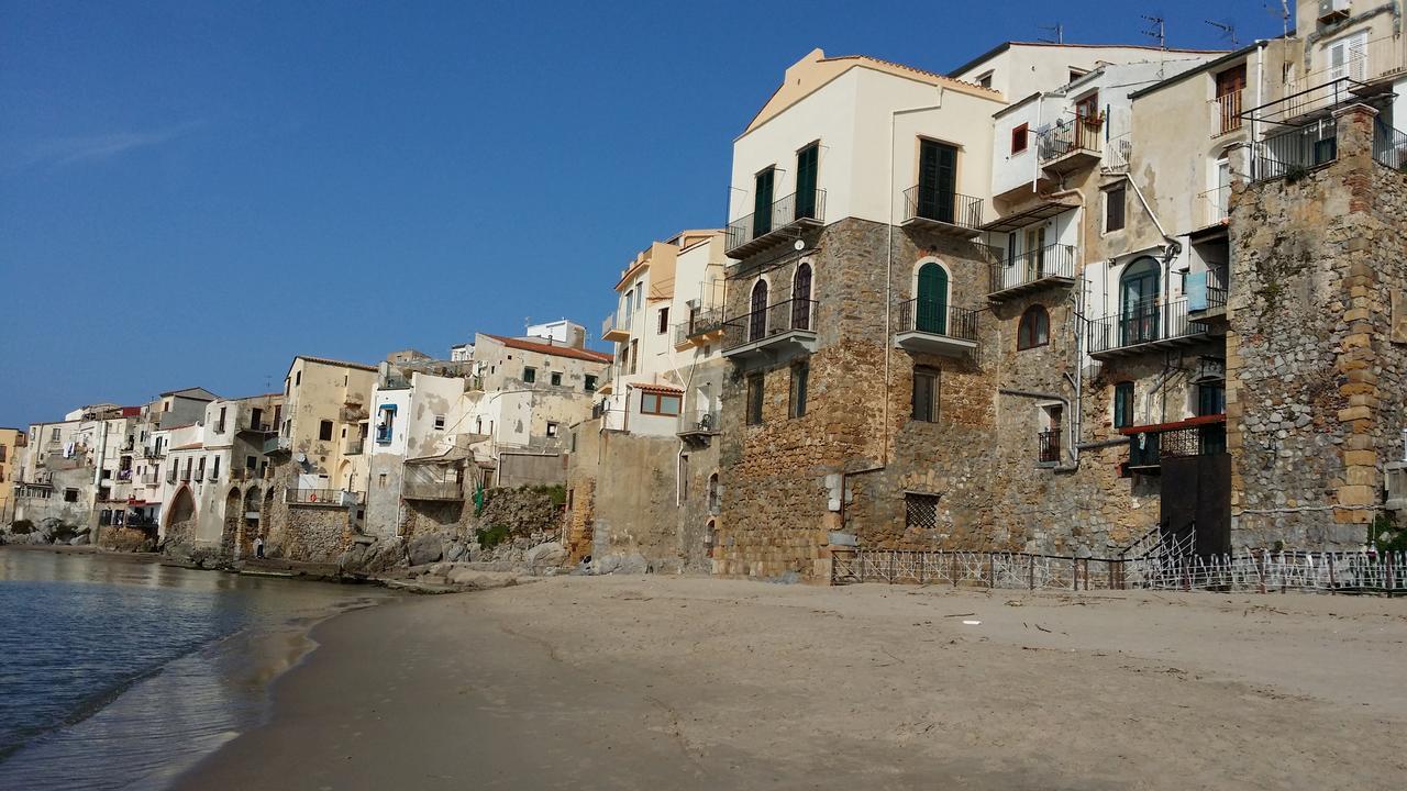 Balcone Sulla Spiaggia Cefalù Zewnętrze zdjęcie