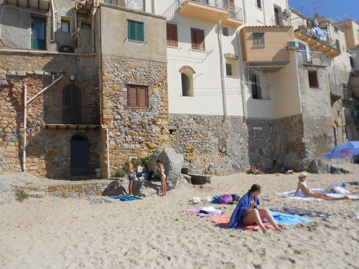 Balcone Sulla Spiaggia Cefalù Zewnętrze zdjęcie